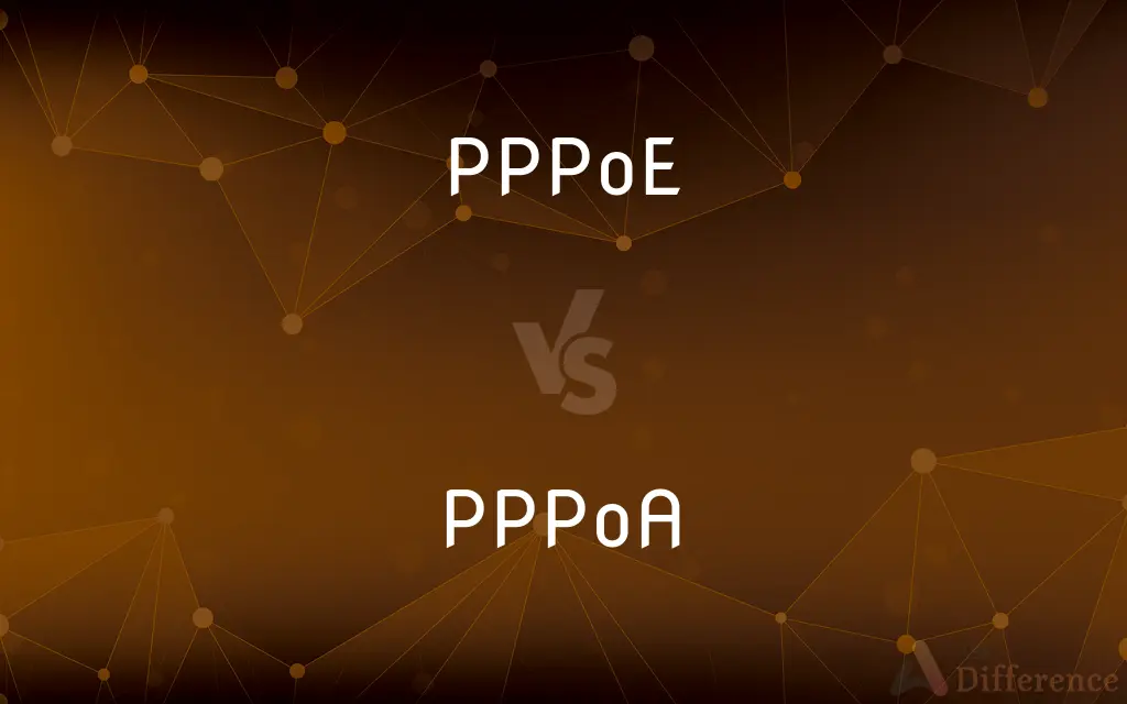 PPPoE vs. PPPoA — What's the Difference?