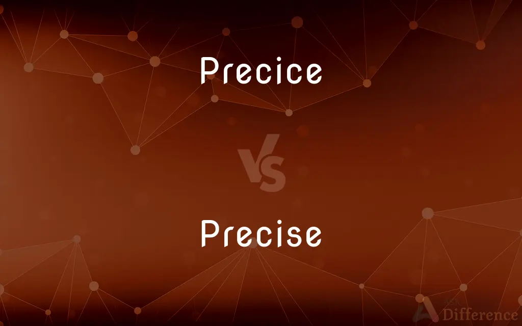 Precice vs. Precise — Which is Correct Spelling?
