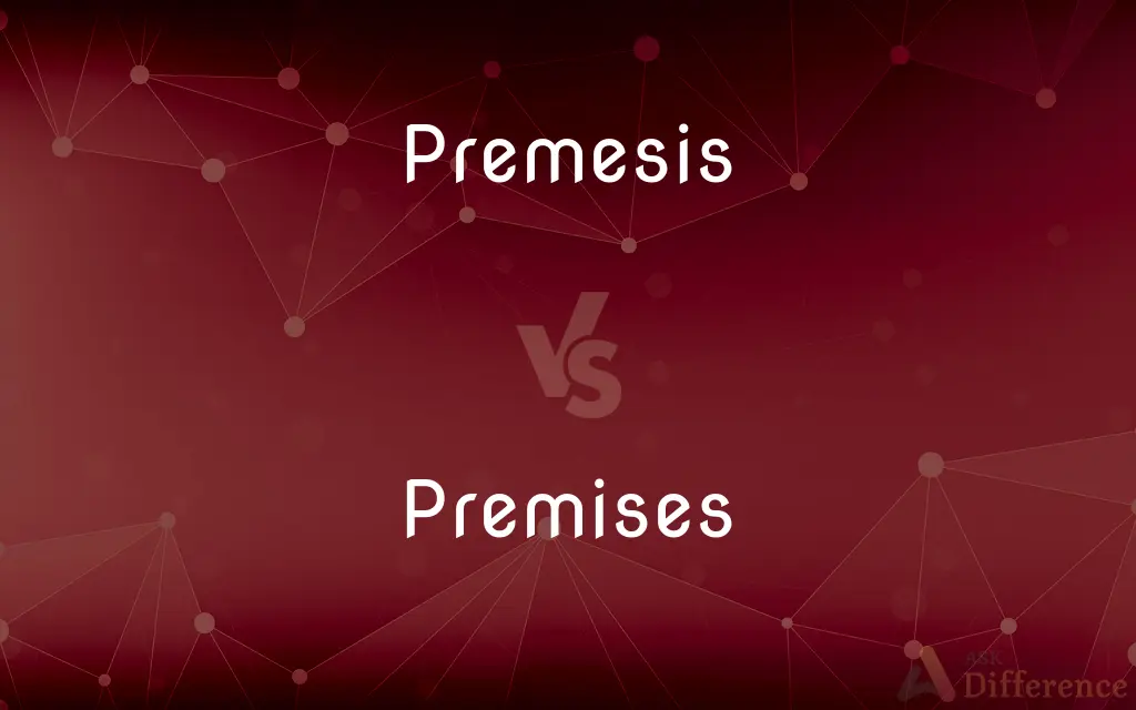 Premesis vs. Premises — Which is Correct Spelling?