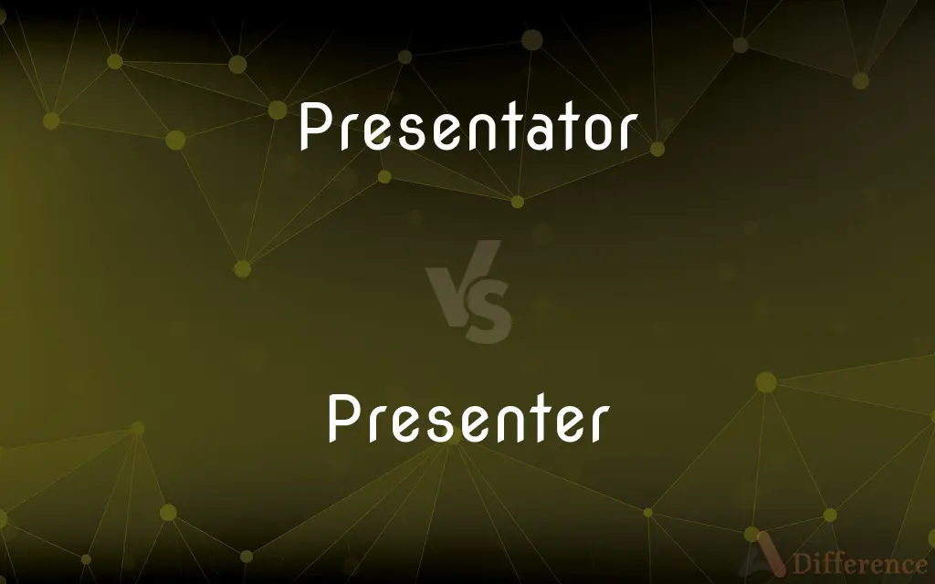 Presentator vs. Presenter — Which is Correct Spelling?