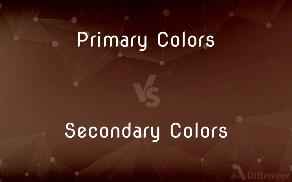 Primary Colors vs. Secondary Colors — What's the Difference?