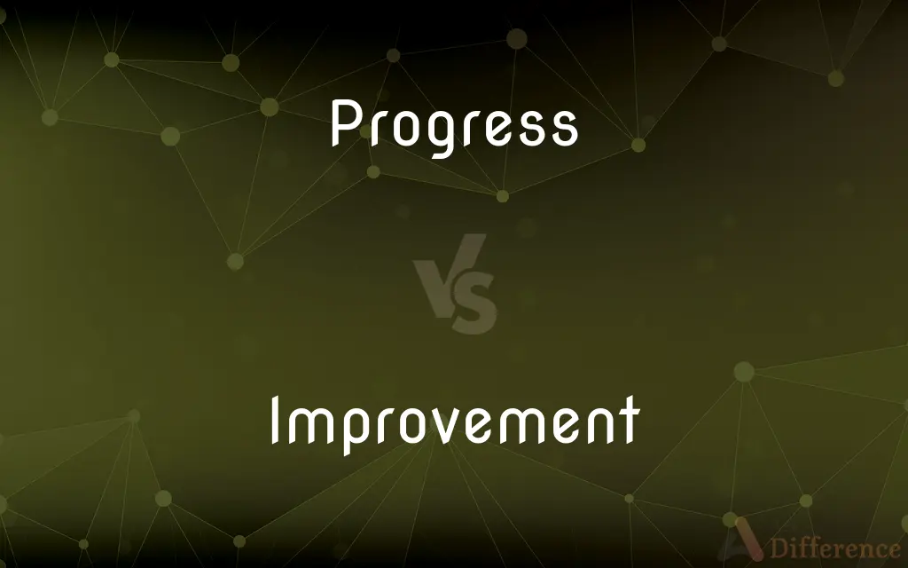 Progress vs. Improvement — What's the Difference?