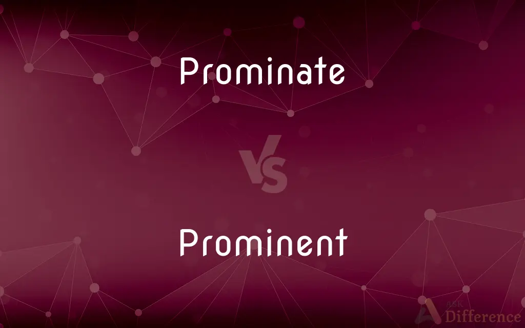 Prominate vs. Prominent — Which is Correct Spelling?