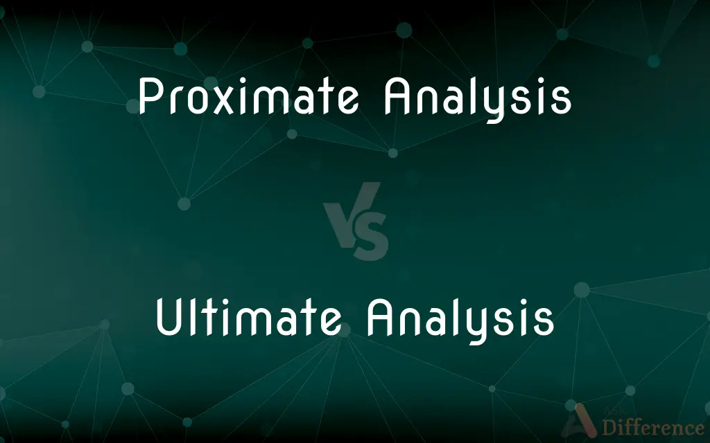 Proximate Analysis vs. Ultimate Analysis — What's the Difference?