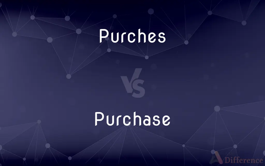 Purches vs. Purchase — Which is Correct Spelling?