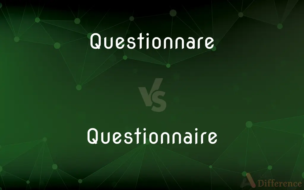 Questionnare vs. Questionnaire — Which is Correct Spelling?