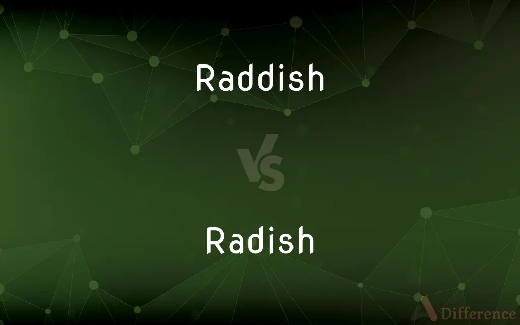 Raddish vs. Radish — Which is Correct Spelling?