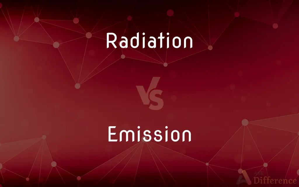 Radiation vs. Emission — What's the Difference?