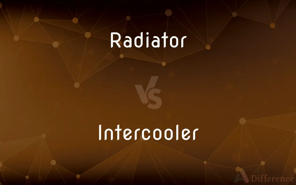 Radiator vs. Intercooler — What's the Difference?