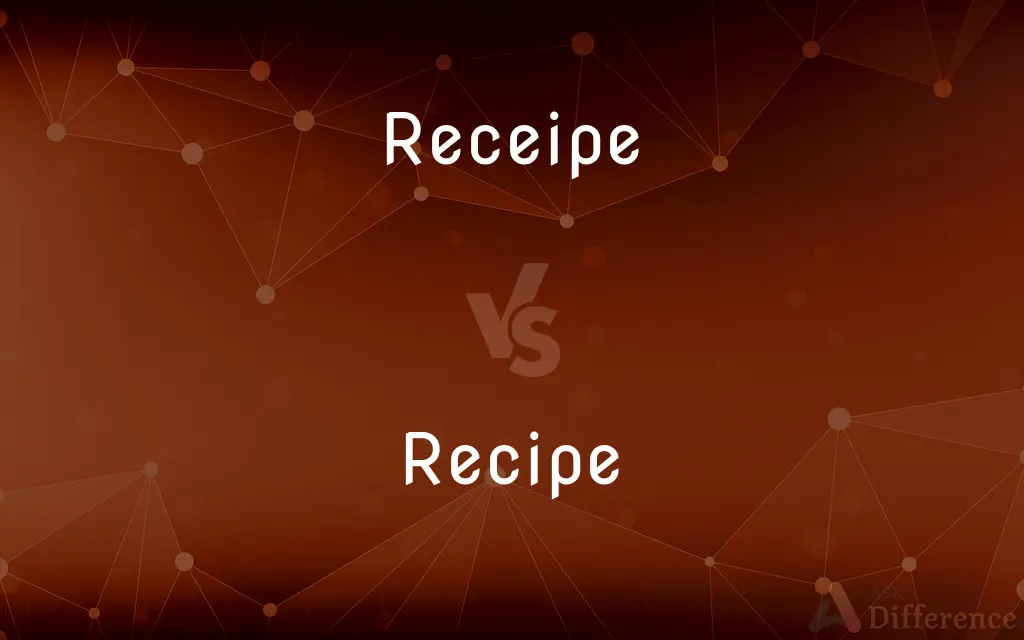 Receipe vs. Recipe — Which is Correct Spelling?