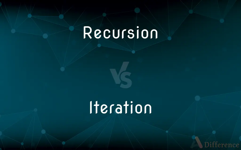 Recursion vs. Iteration — What's the Difference?