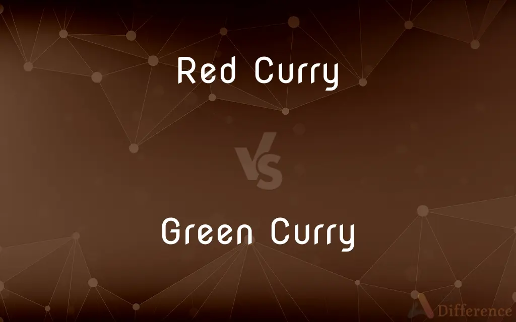 Red Curry vs. Green Curry — What's the Difference?