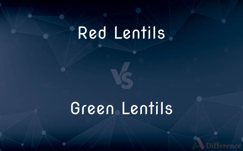 Red Lentils vs. Green Lentils — What's the Difference?