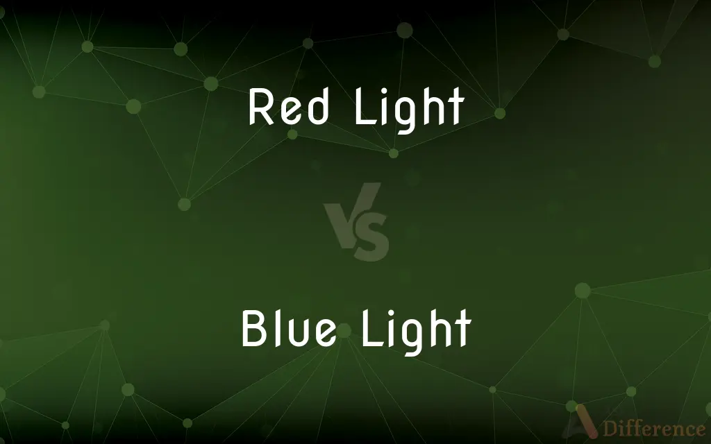 Red Light vs. Blue Light — What's the Difference?