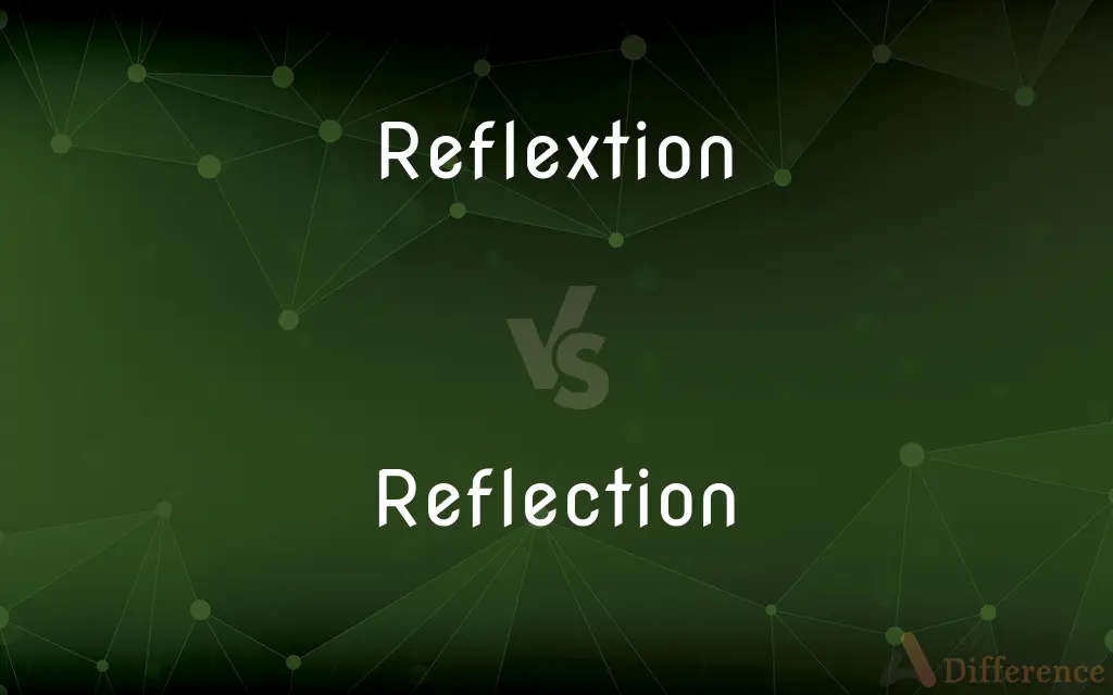 Reflextion vs. Reflection — Which is Correct Spelling?