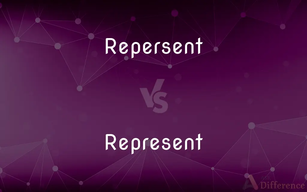 Repersent vs. Represent — Which is Correct Spelling?