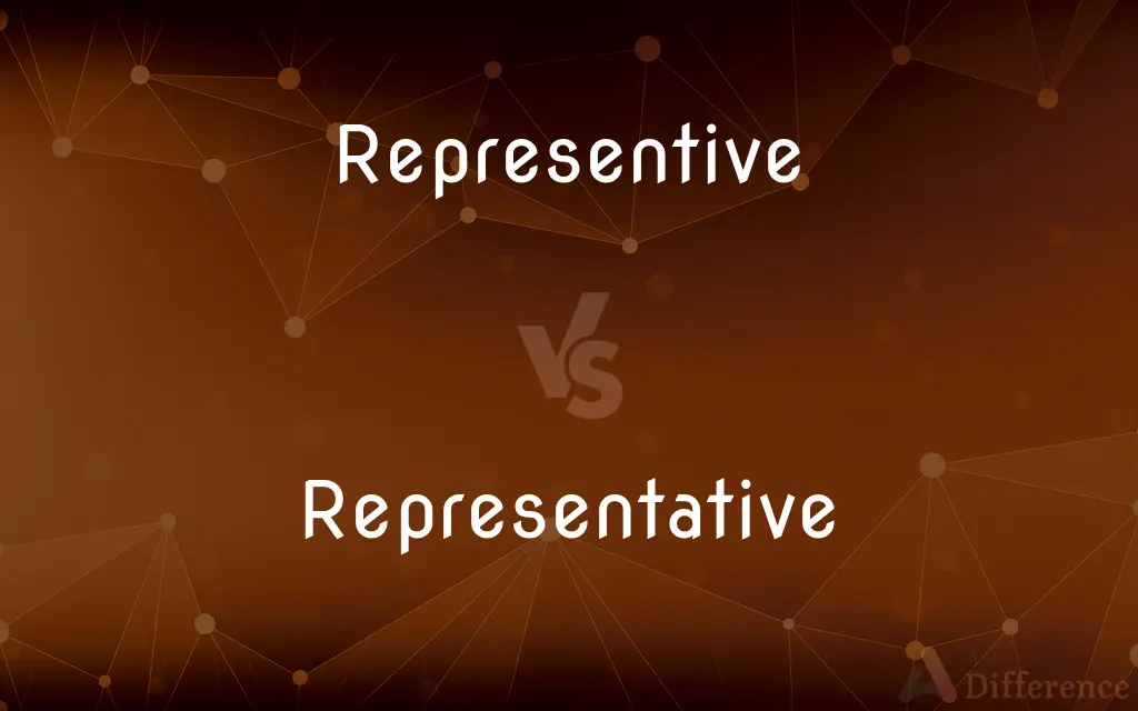 Representive vs. Representative — Which is Correct Spelling?