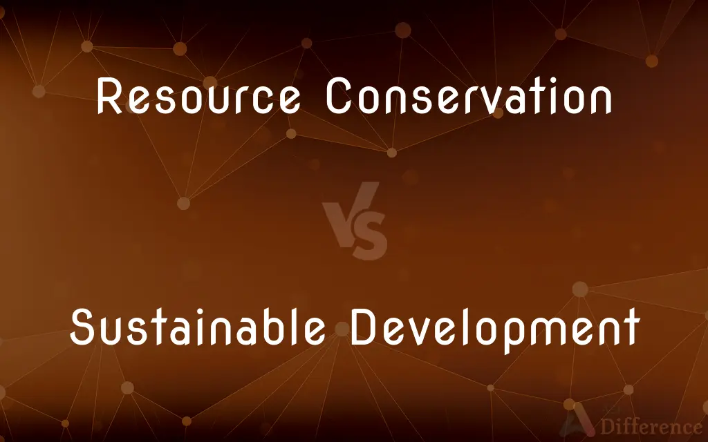 Resource Conservation vs. Sustainable Development — What's the Difference?