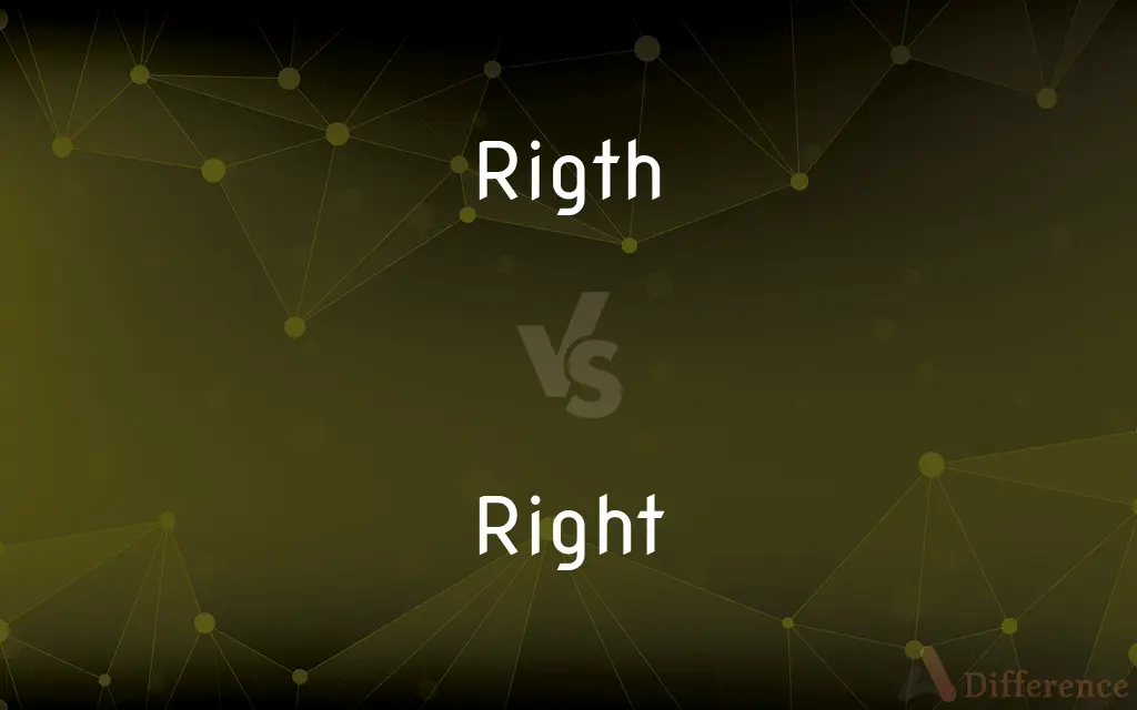 Rigth vs. Right — Which is Correct Spelling?