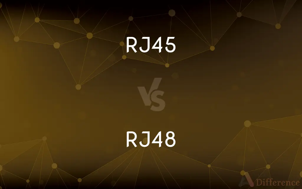 RJ45 vs. RJ48 — What's the Difference?