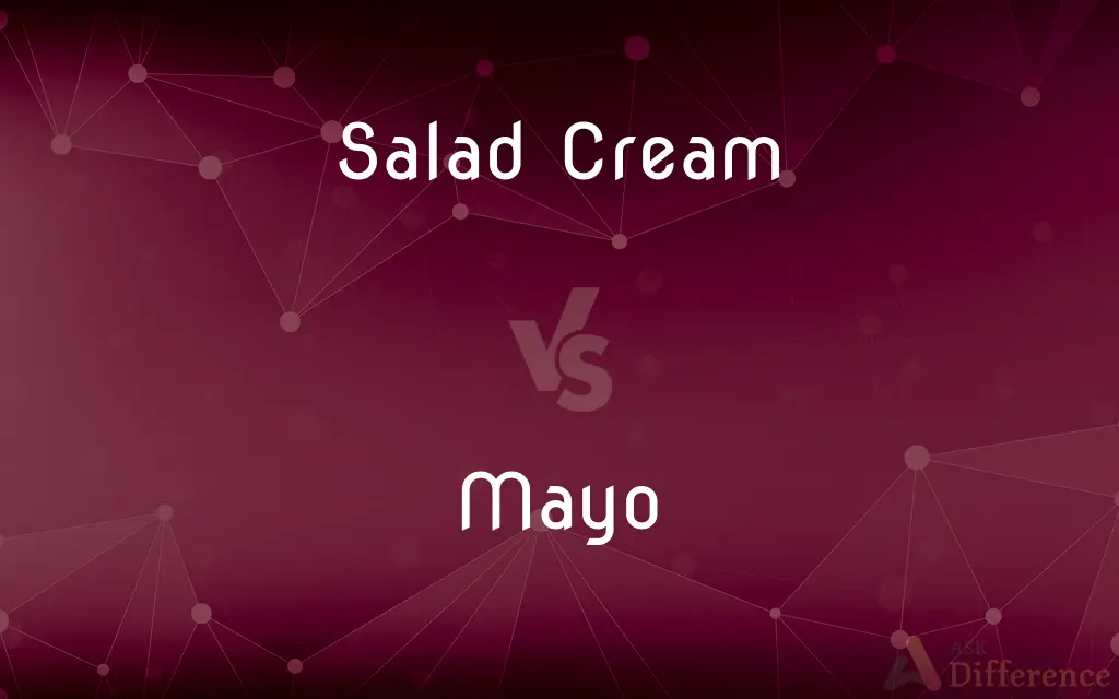 Salad Cream vs. Mayo — What's the Difference?