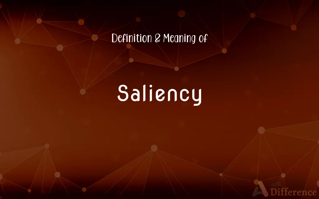 Saliency