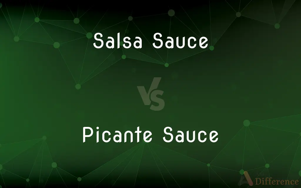 Salsa Sauce vs. Picante Sauce — What's the Difference?