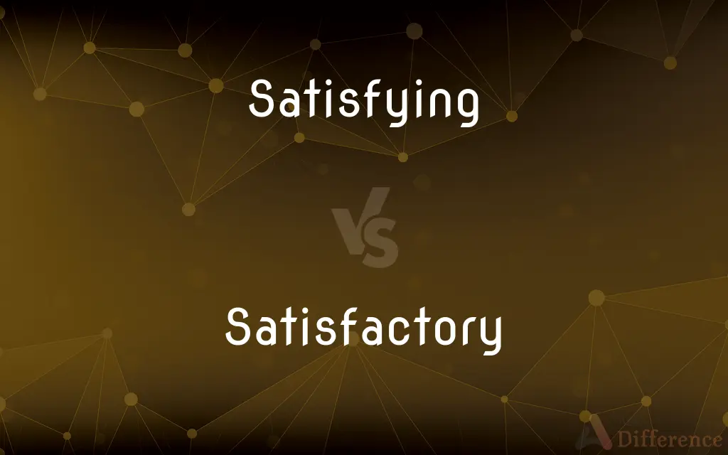  Satisfying Vs Satisfactory What s The Difference 