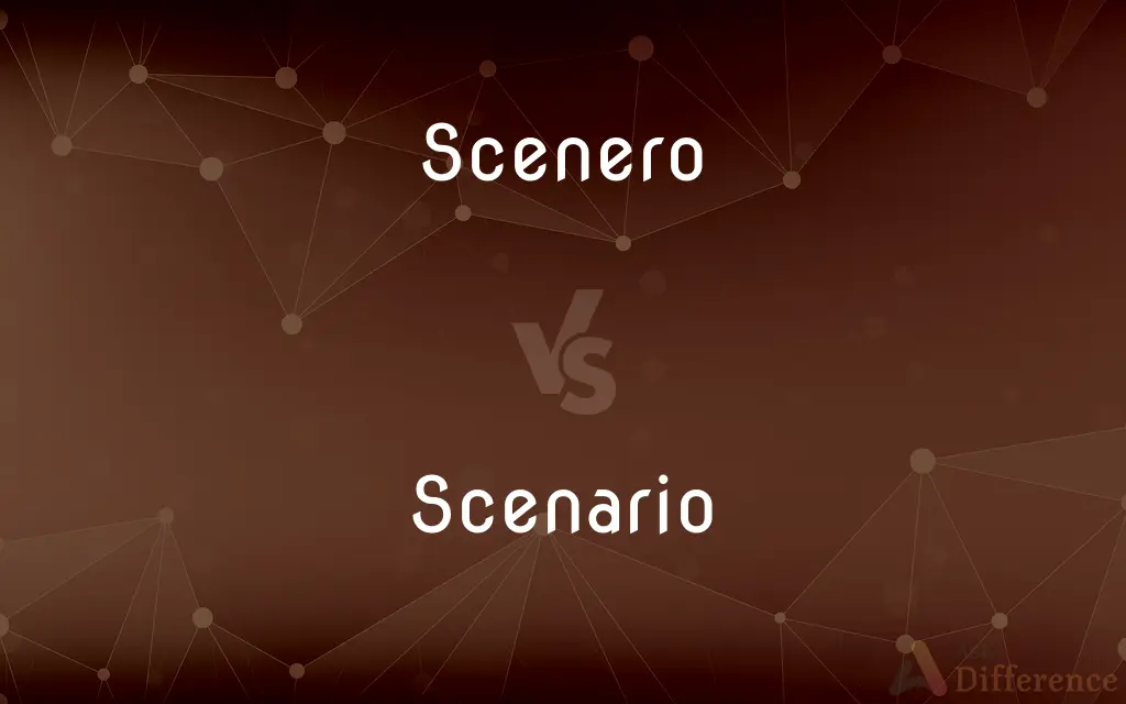 Scenero vs. Scenario — Which is Correct Spelling?