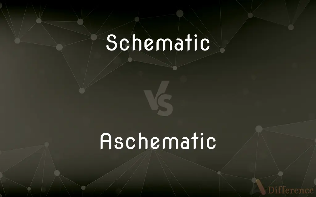 Schematic vs. Aschematic — What's the Difference?