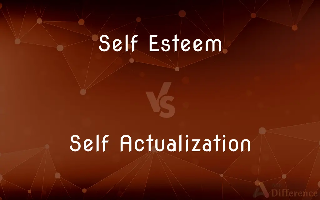 Self Esteem vs. Self Actualization — What's the Difference?