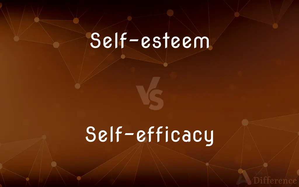 Self-esteem vs. Self-efficacy — What's the Difference?