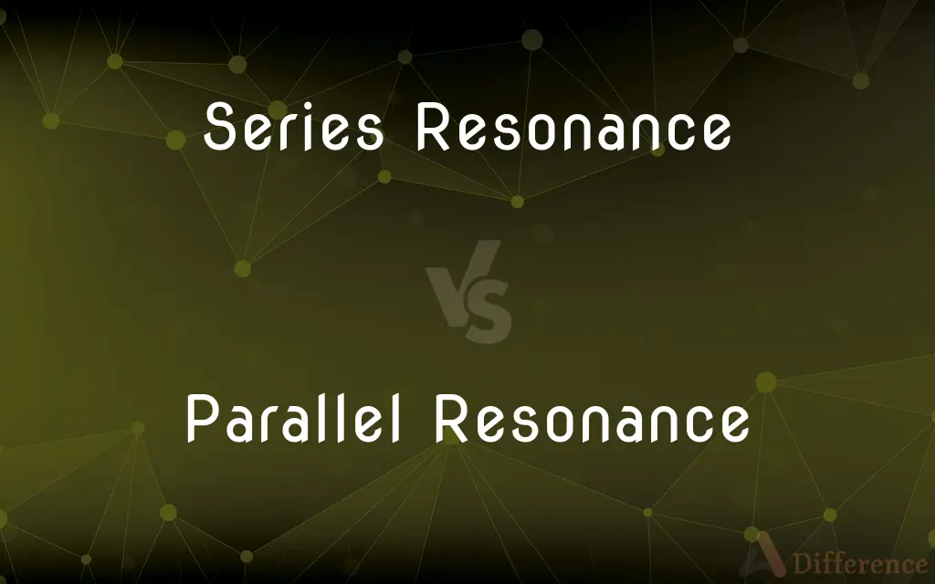 Series Resonance vs. Parallel Resonance — What's the Difference?