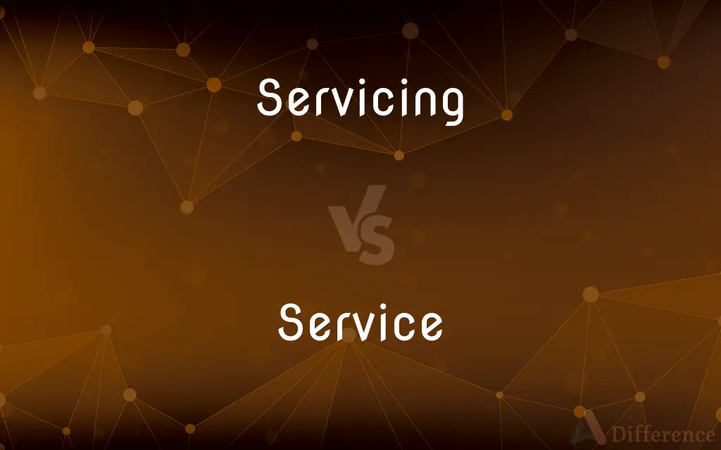 Servicing vs. Service — What's the Difference?