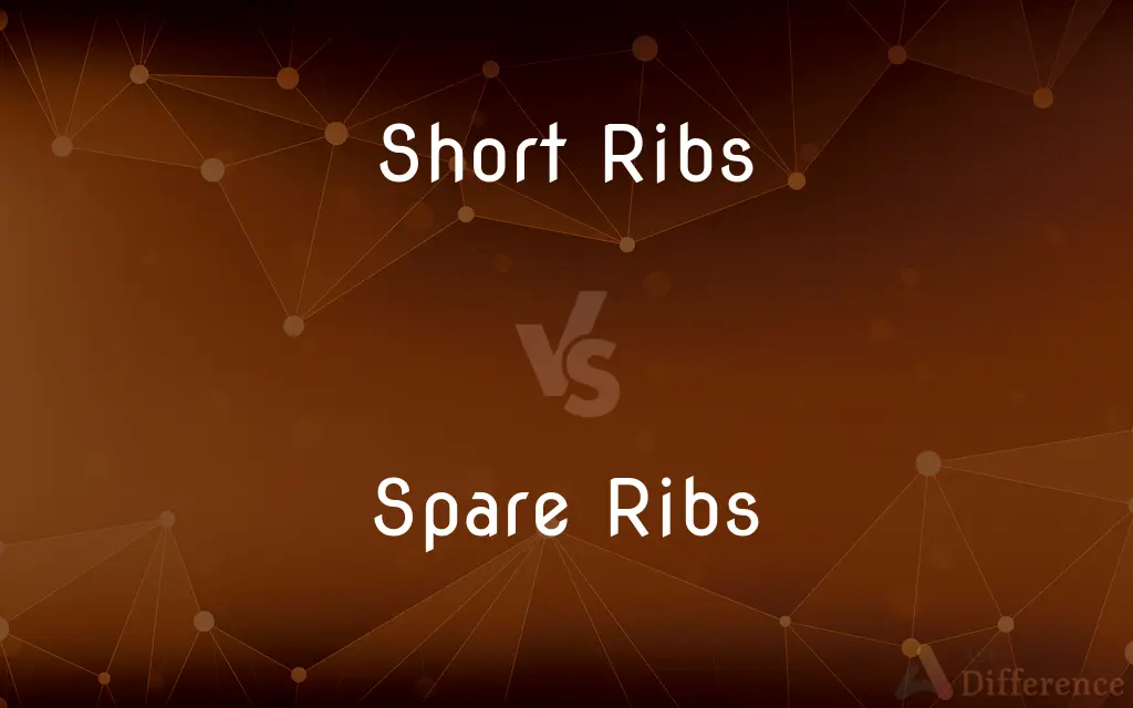 Short Ribs vs. Spare Ribs — What's the Difference?
