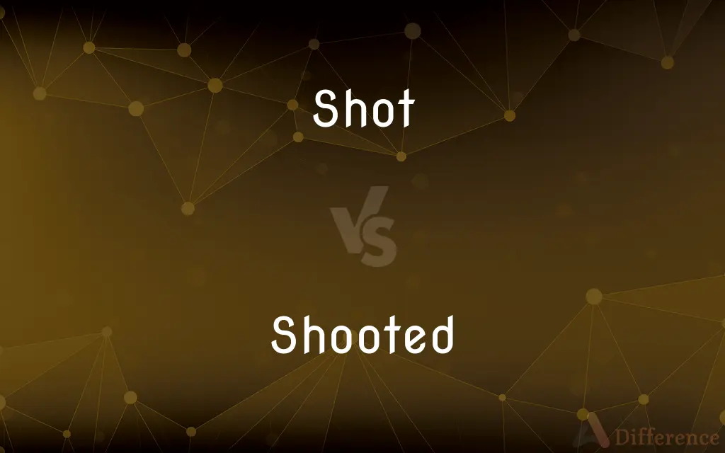 Shot vs. Shooted — What's the Difference?