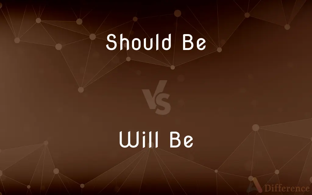 Should Be vs. Will Be — What's the Difference?