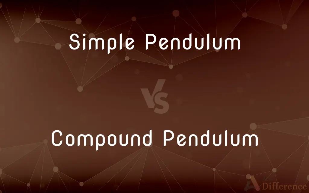 Simple Pendulum vs. Compound Pendulum — What's the Difference?