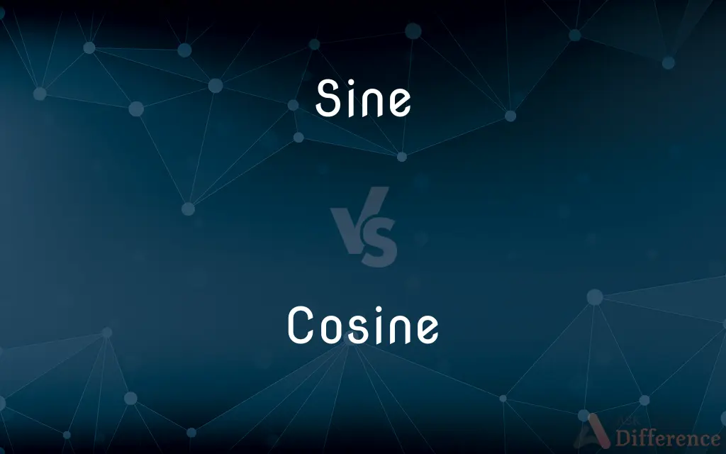 Sine vs. Cosine — What's the Difference?