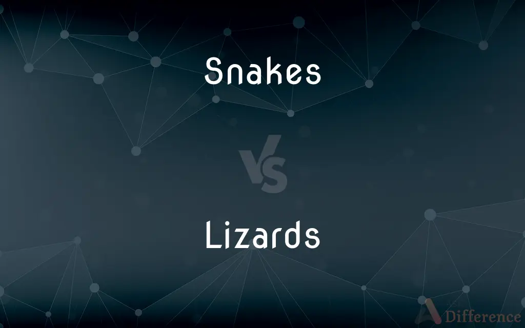 Snakes vs. Lizards — What's the Difference?