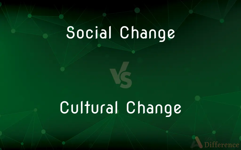 Social Change vs. Cultural Change — What's the Difference?