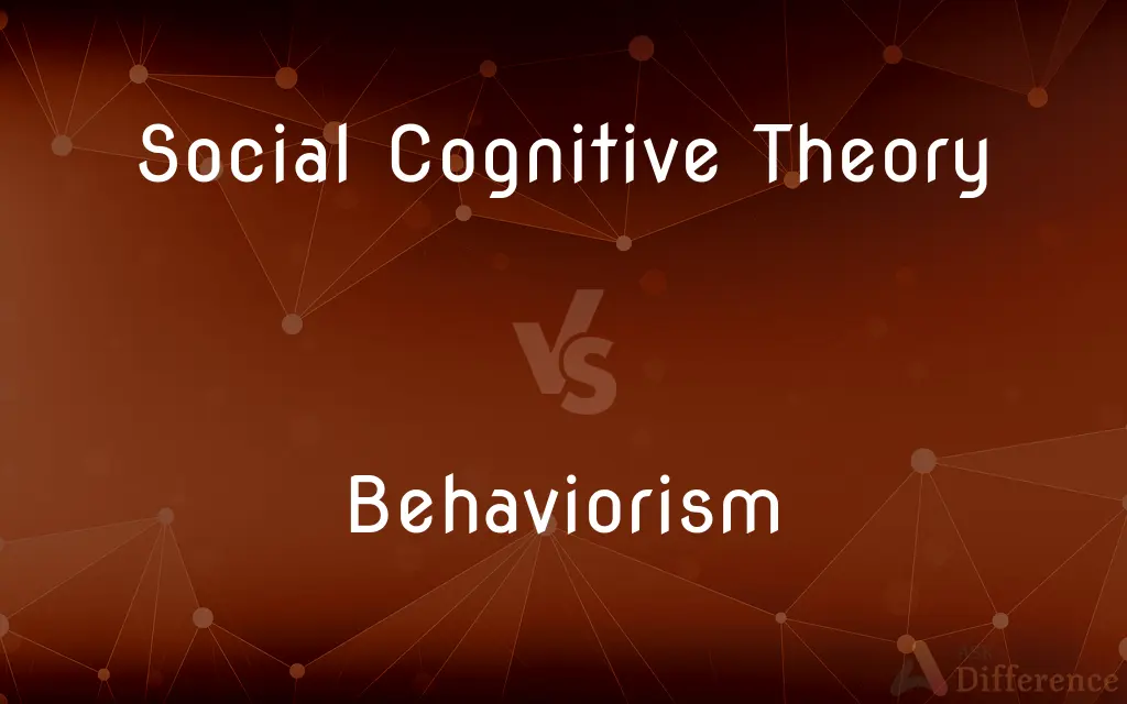 Social Cognitive Theory vs. Behaviorism — What's the Difference?