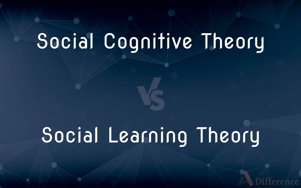 Social Cognitive Theory vs. Social Learning Theory — What's the Difference?