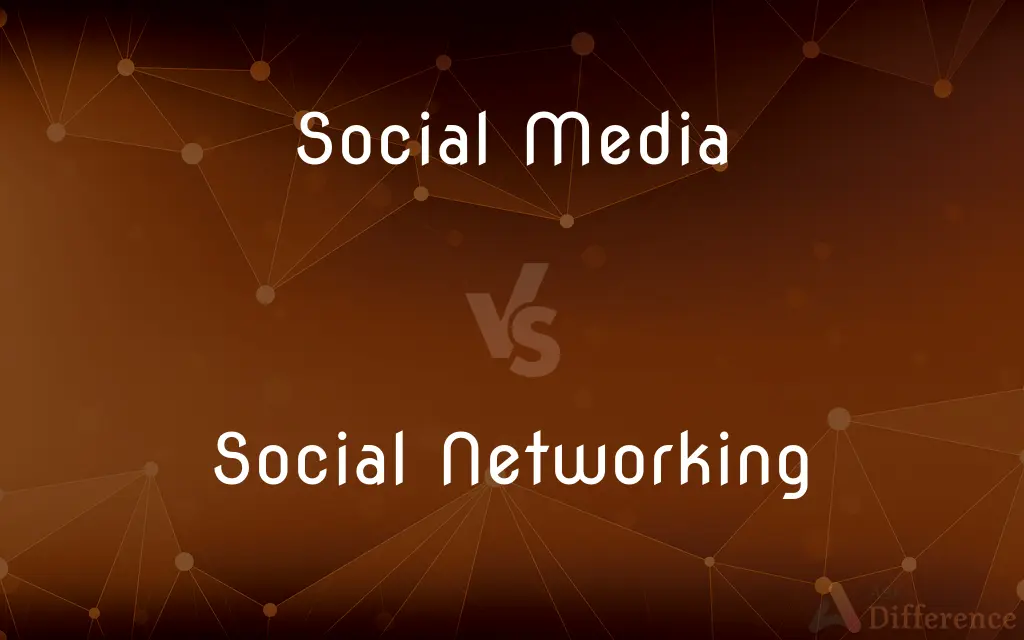 Social Media vs. Social Networking — What's the Difference?