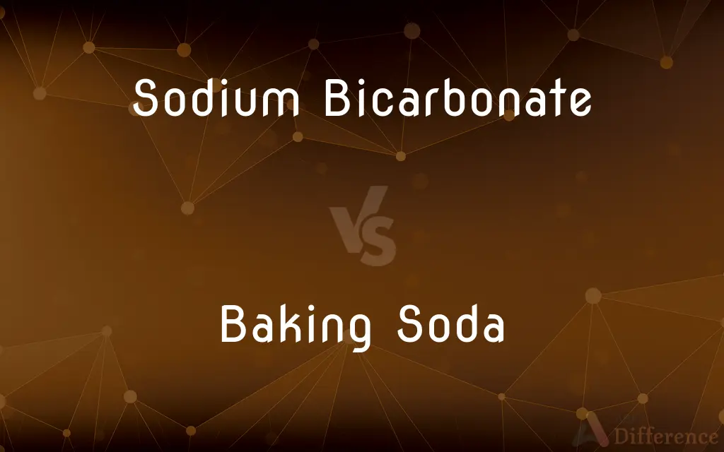 Sodium Bicarbonate vs. Baking Soda — What's the Difference?