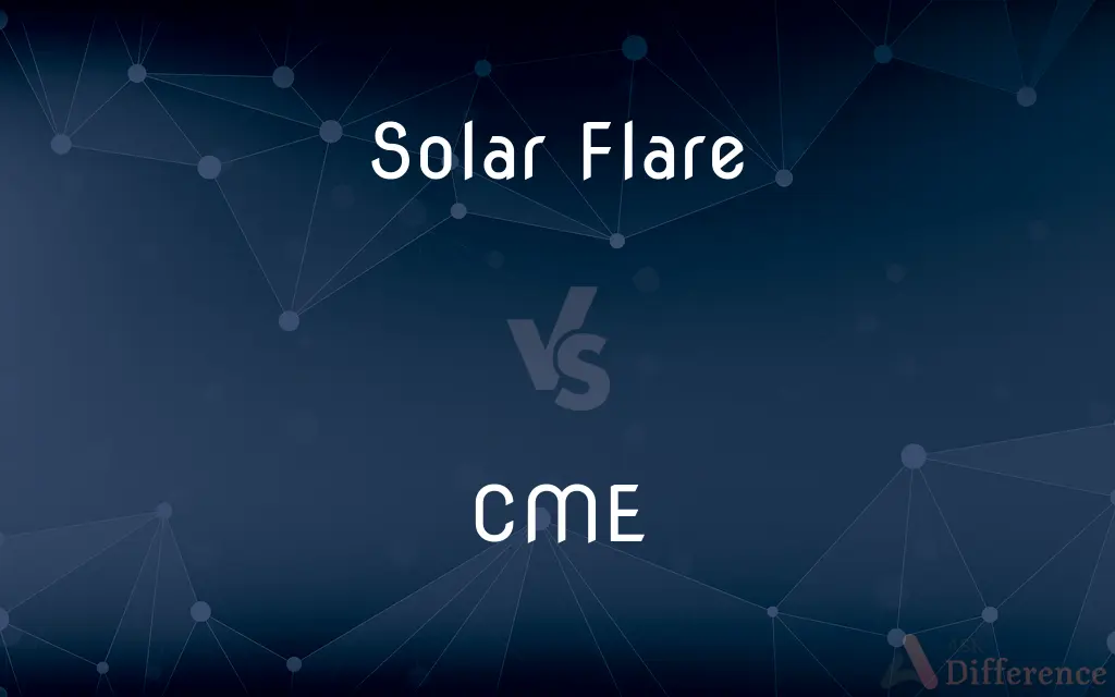 Solar Flare vs. CME — What's the Difference?