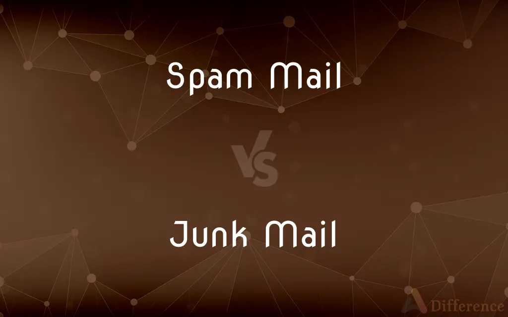 Spam Mail vs. Junk Mail — What's the Difference?