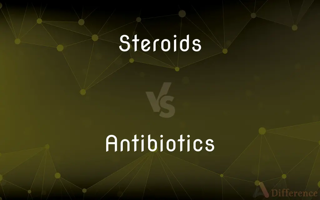 Steroids vs. Antibiotics — What's the Difference?