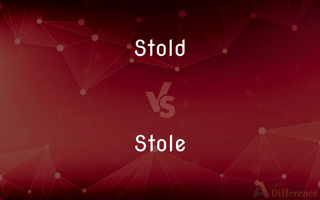 Stold vs. Stole — Which is Correct Spelling?