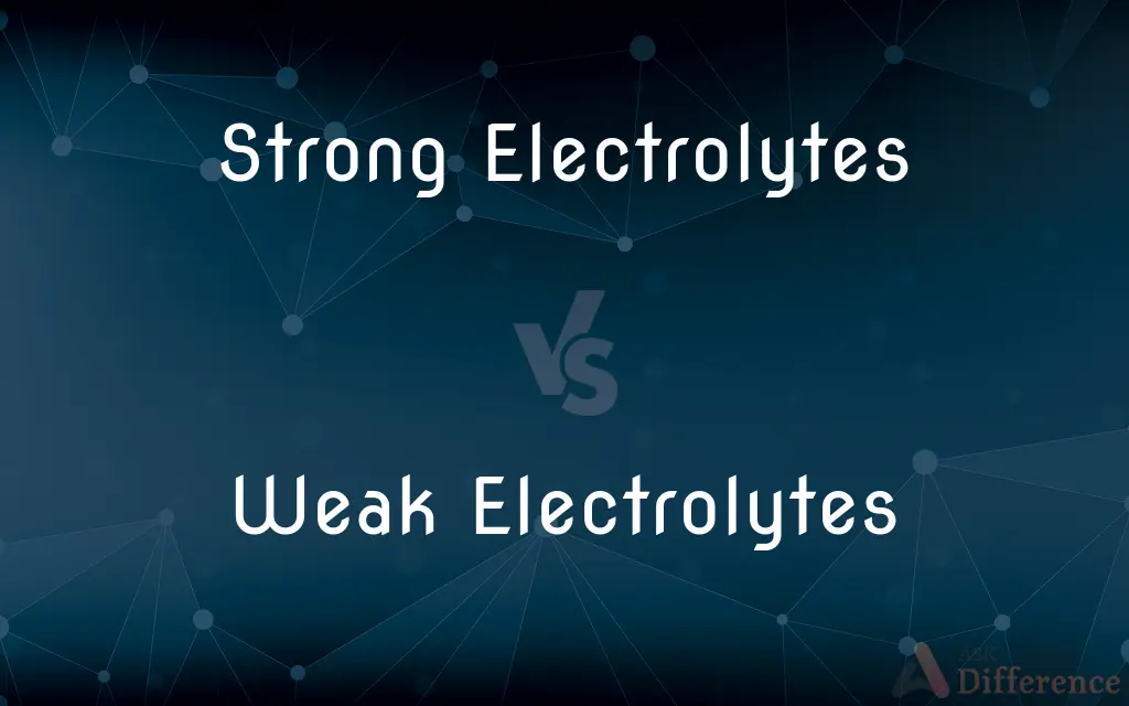 Strong Electrolytes vs. Weak Electrolytes — What’s the Difference?